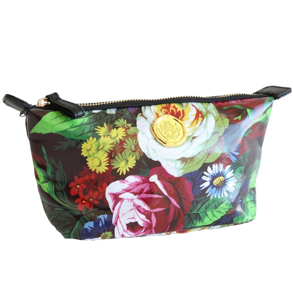 anna griffin cosmetic bag noire small New with tags